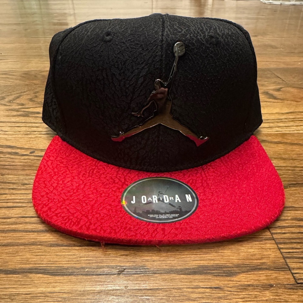 Jordan Jumpman Black & Red Youth Cap – New Without Tags